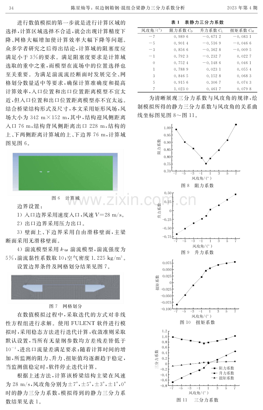 双边钢箱钢-混组合梁静力三分力系数分析.pdf_第3页