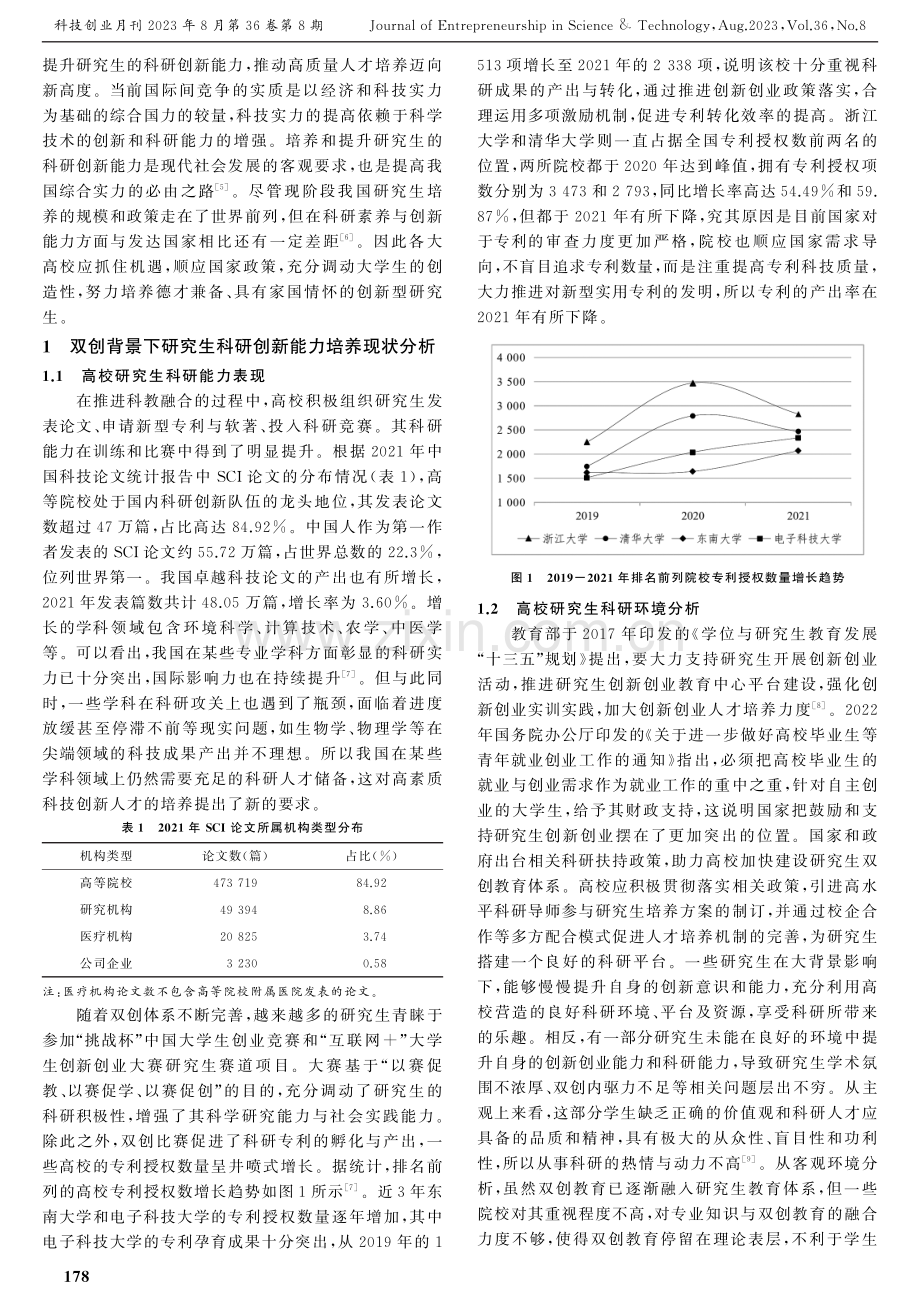 双创背景下研究生科研创新能力提升路径研究.pdf_第2页