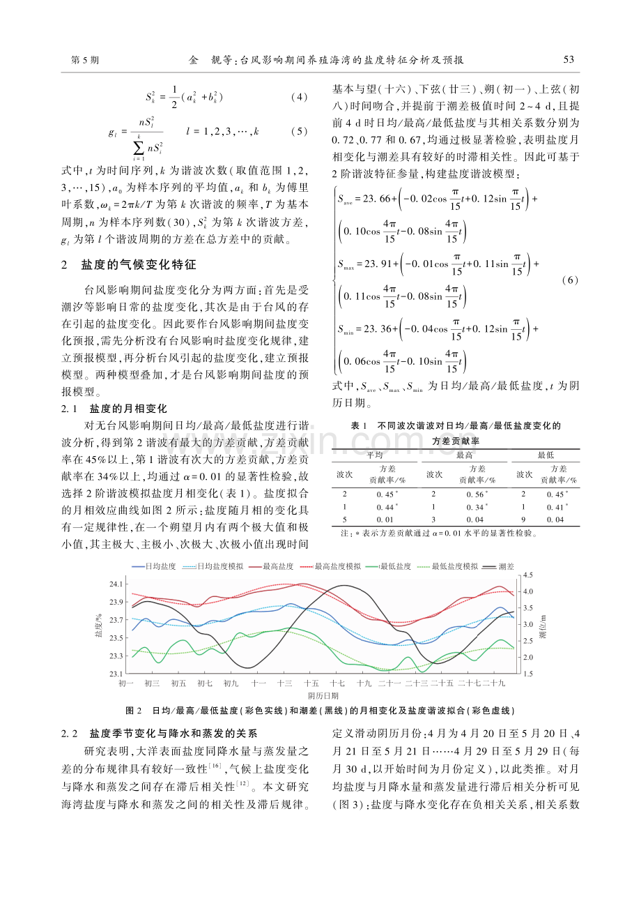 台风影响期间养殖海湾的盐度特征分析及预报.pdf_第3页