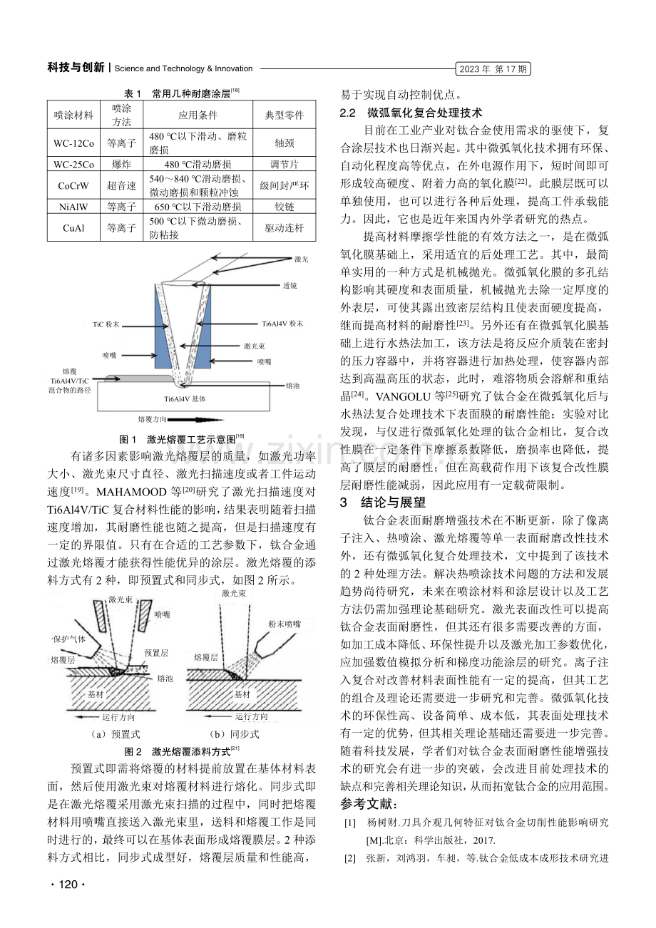 钛合金表面耐磨性能增强技术研究进展.pdf_第2页