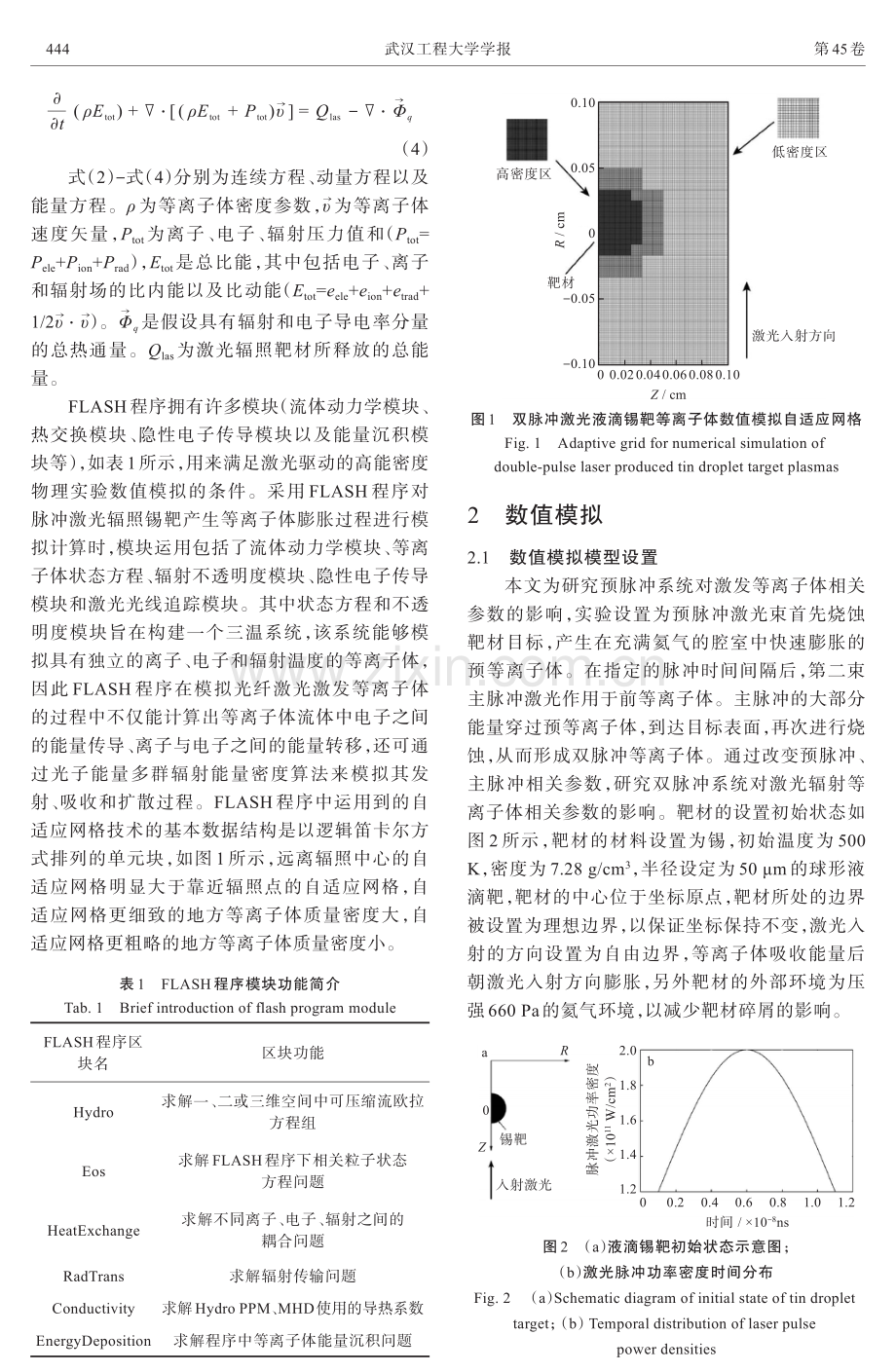 双脉冲激光锡等离子体数值模拟研究.pdf_第3页