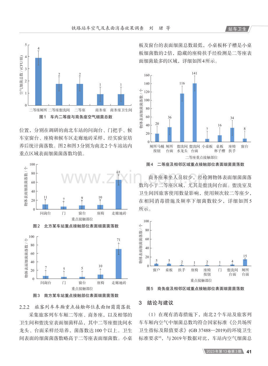 铁路站车空气及表面消毒效果调查.pdf_第3页