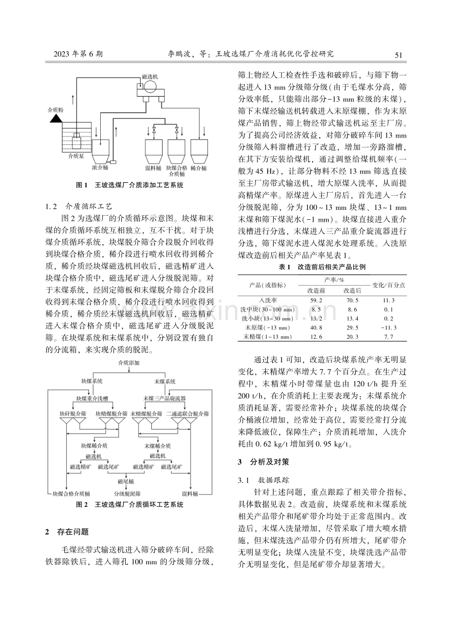 王坡选煤厂介质消耗优化管控研究.pdf_第2页