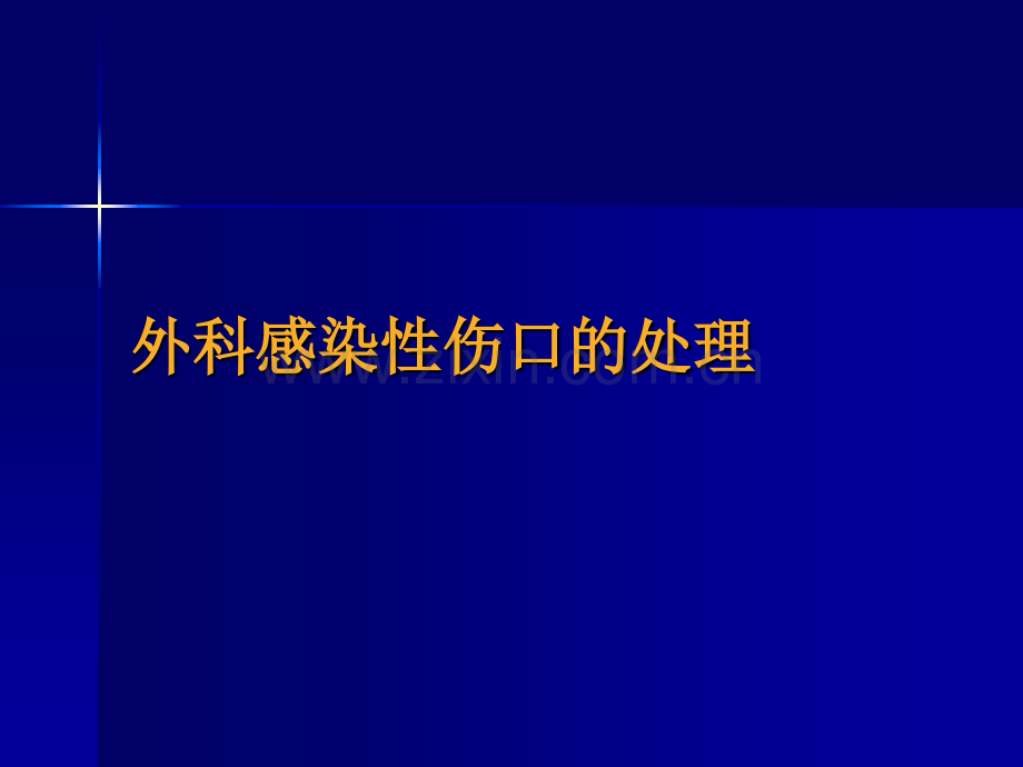 外科感染性伤口的处理.ppt_第1页