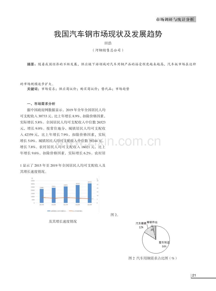 我国汽车钢市场现状及发展趋势.pdf_第1页