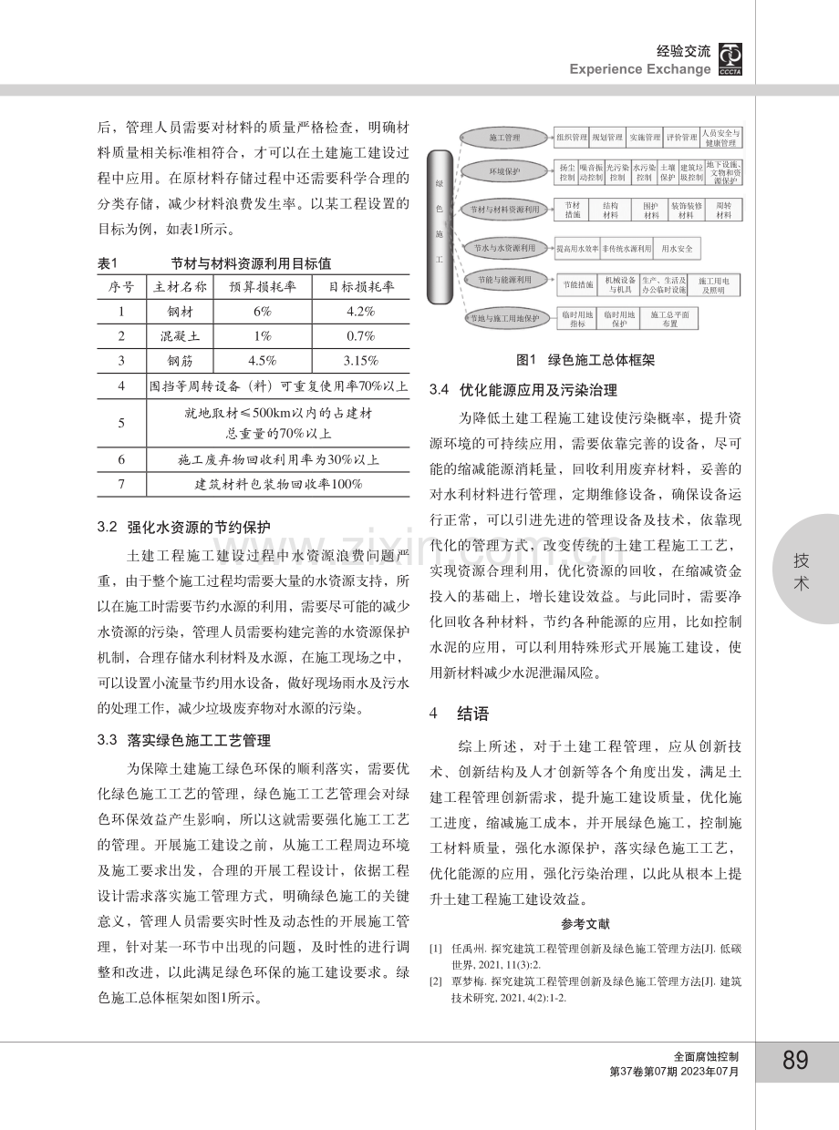 土建工程管理创新及绿色施工管理方法研究.pdf_第3页