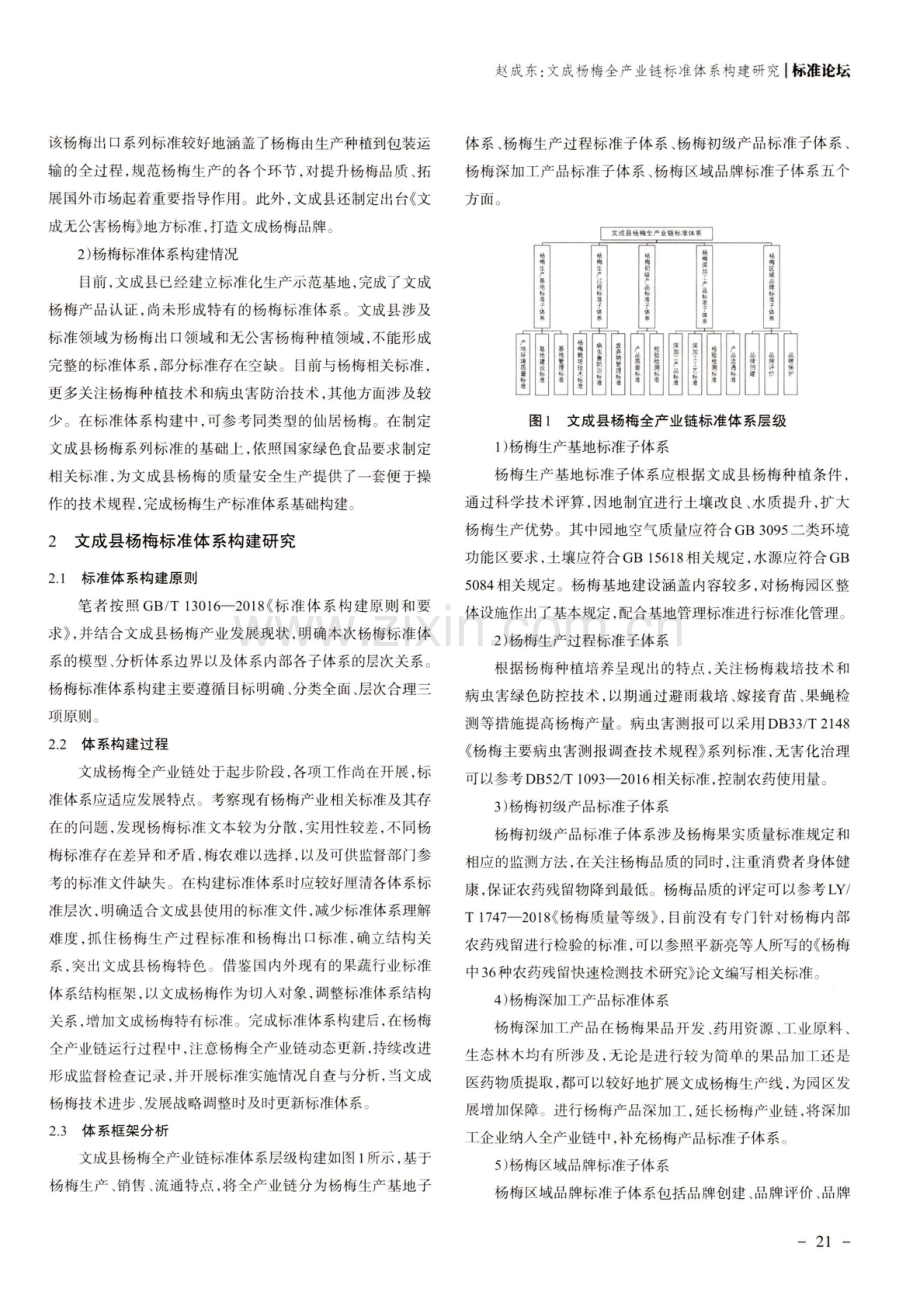 文成杨梅全产业链标准体系构建研究.pdf_第2页