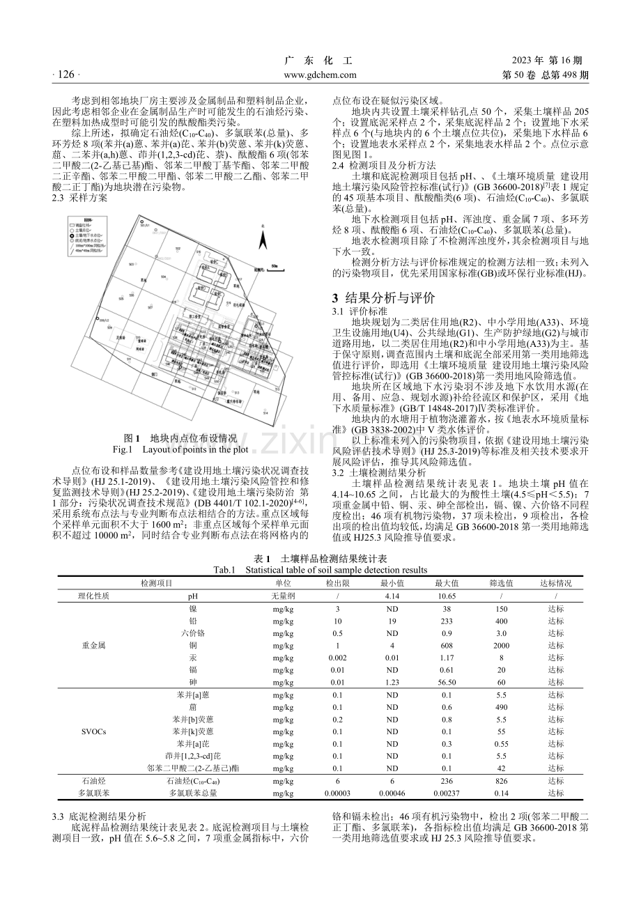 土壤污染状况初步调查研究——以某“三旧”改造地块为例.pdf_第2页