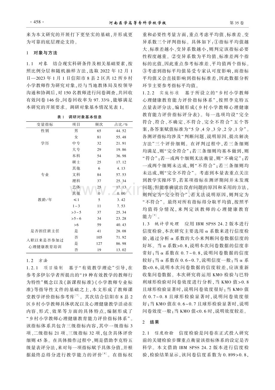 乡村小学教师心理健康教育能力评价体系的构建.pdf_第2页