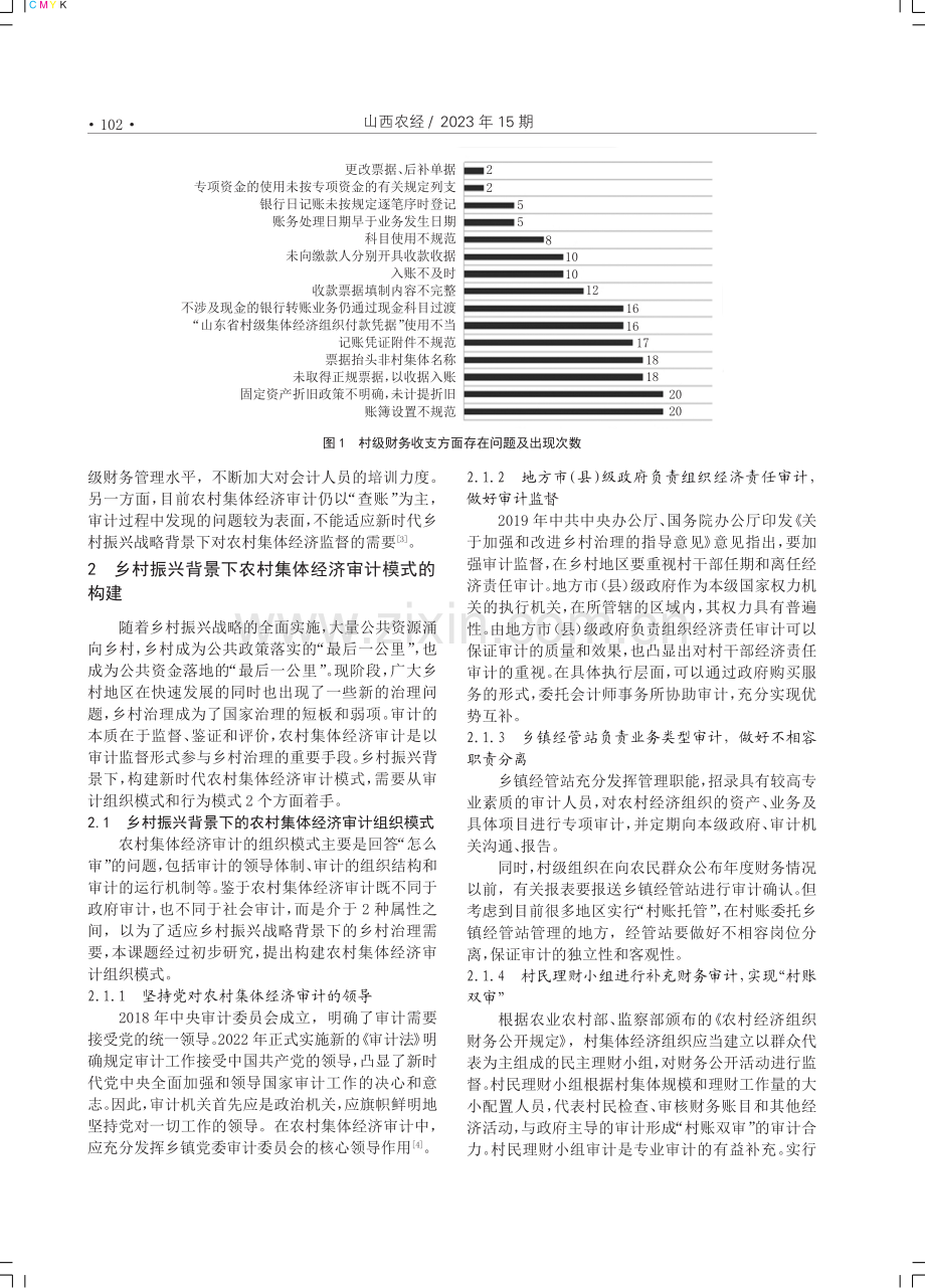 乡村振兴背景下农村集体经济审计研究——基于山东省S市的调研分析.pdf_第3页