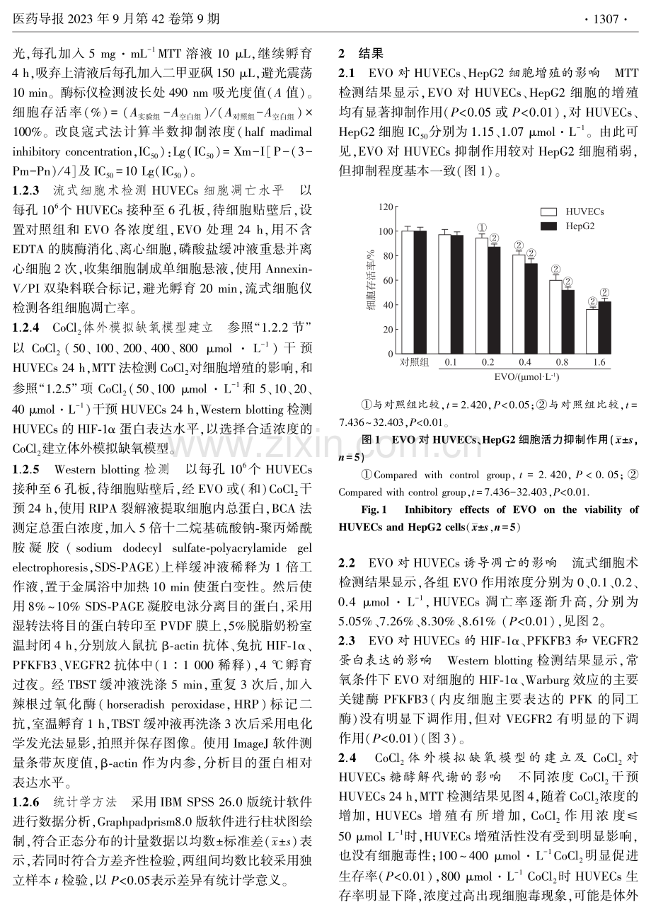 吴茱萸碱对肿瘤血管增生的抑制作用及其机制.pdf_第3页