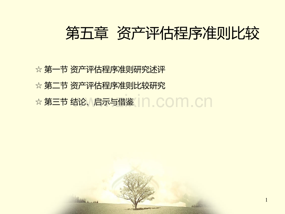 第五章-资产评估程序准则比较PPT课件.ppt_第1页