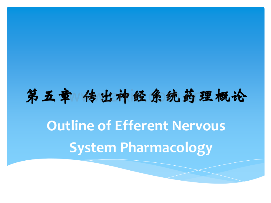 第五章传出神经系统药理学概论ppt课件.ppt_第2页