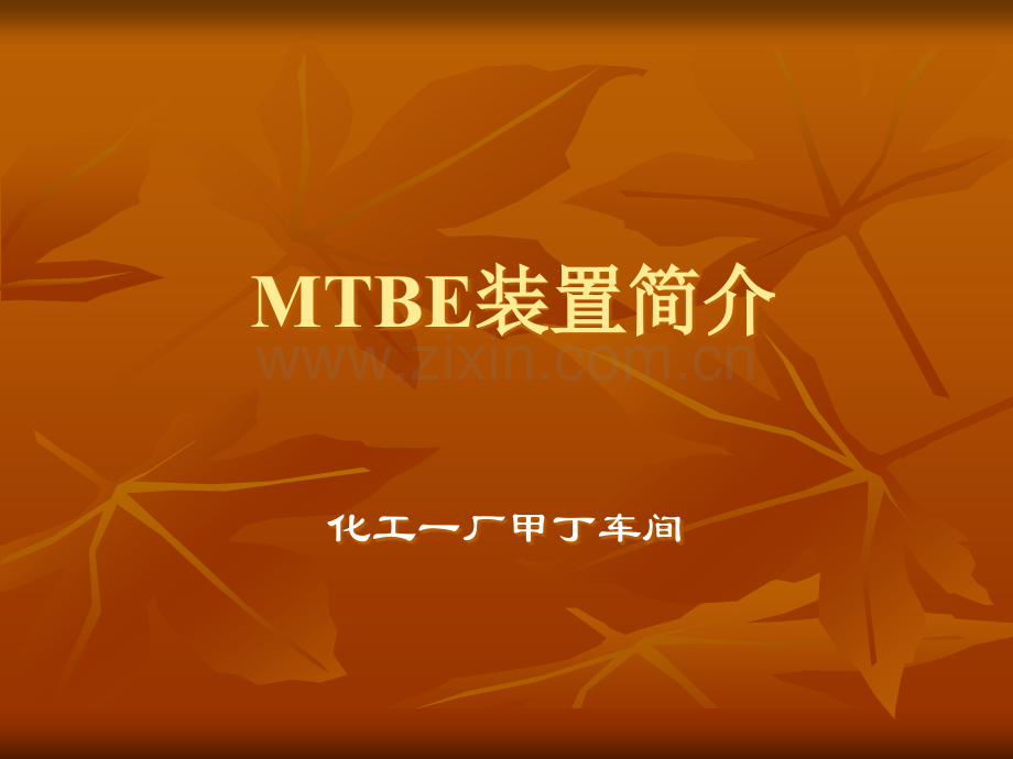 MBE装置生产原理及工艺流程PPT课件.ppt_第1页