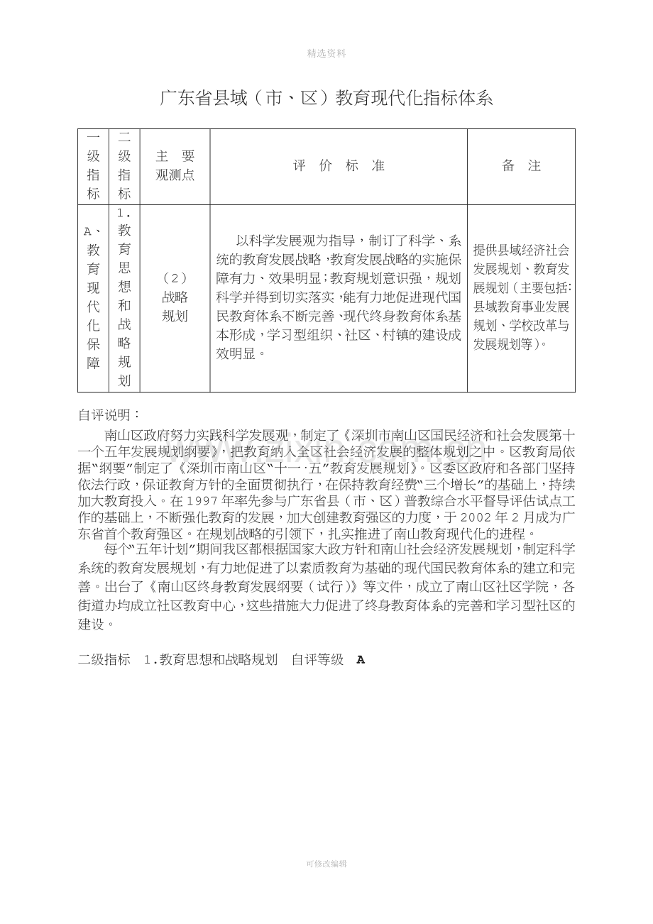 广东省县域市区教育现代化指标体系.doc_第2页