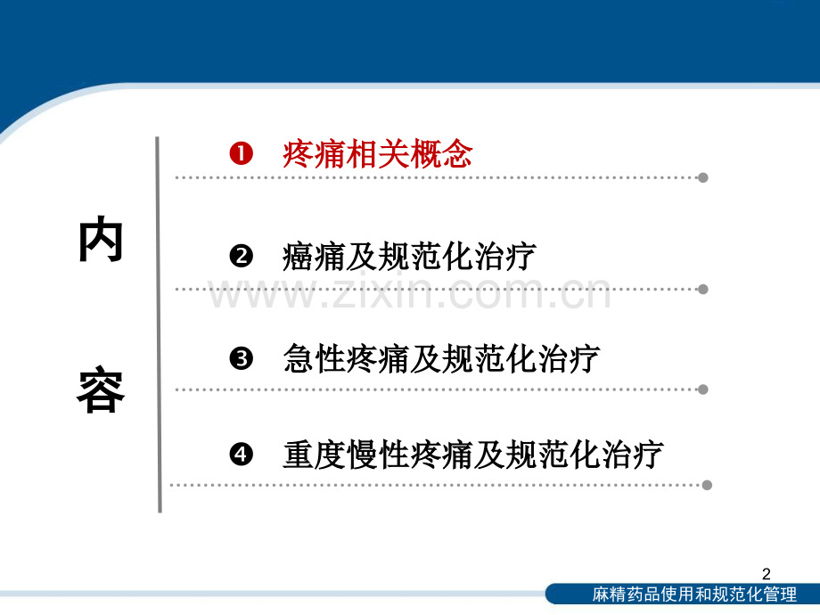 癌痛、急性疼痛和重度慢性疼痛的规范化治疗-PPT课件.ppt_第2页