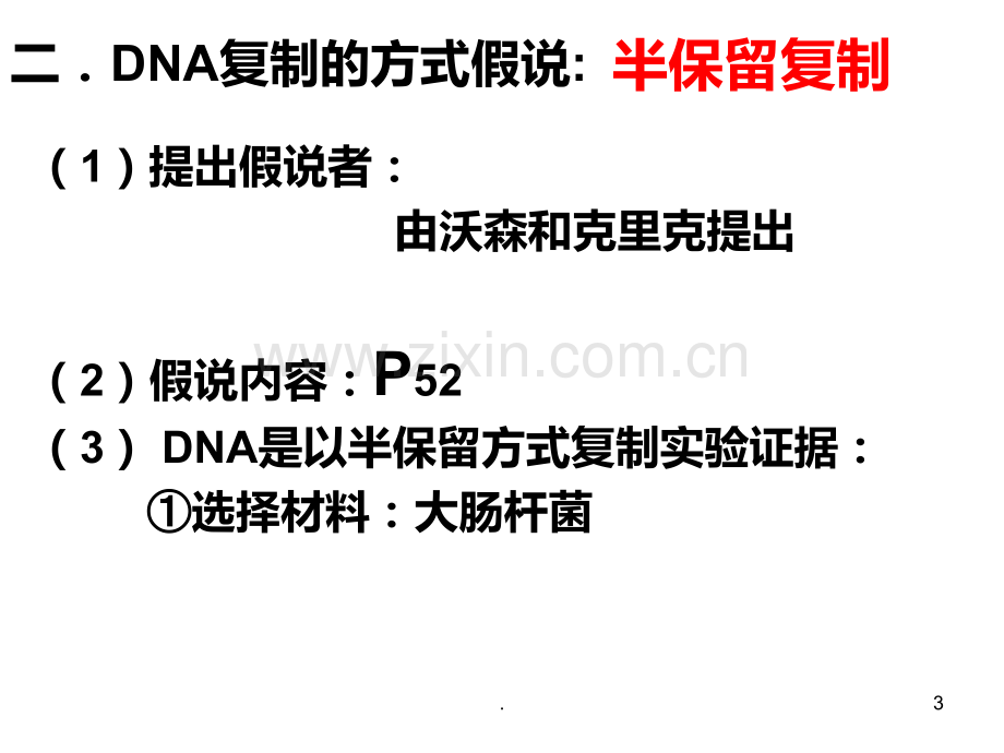 高二生物dna的复制PPT课件.ppt_第3页