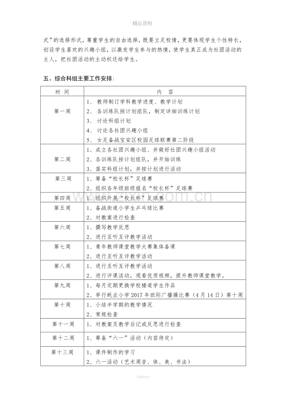 体育艺术教研活动方案.doc_第3页