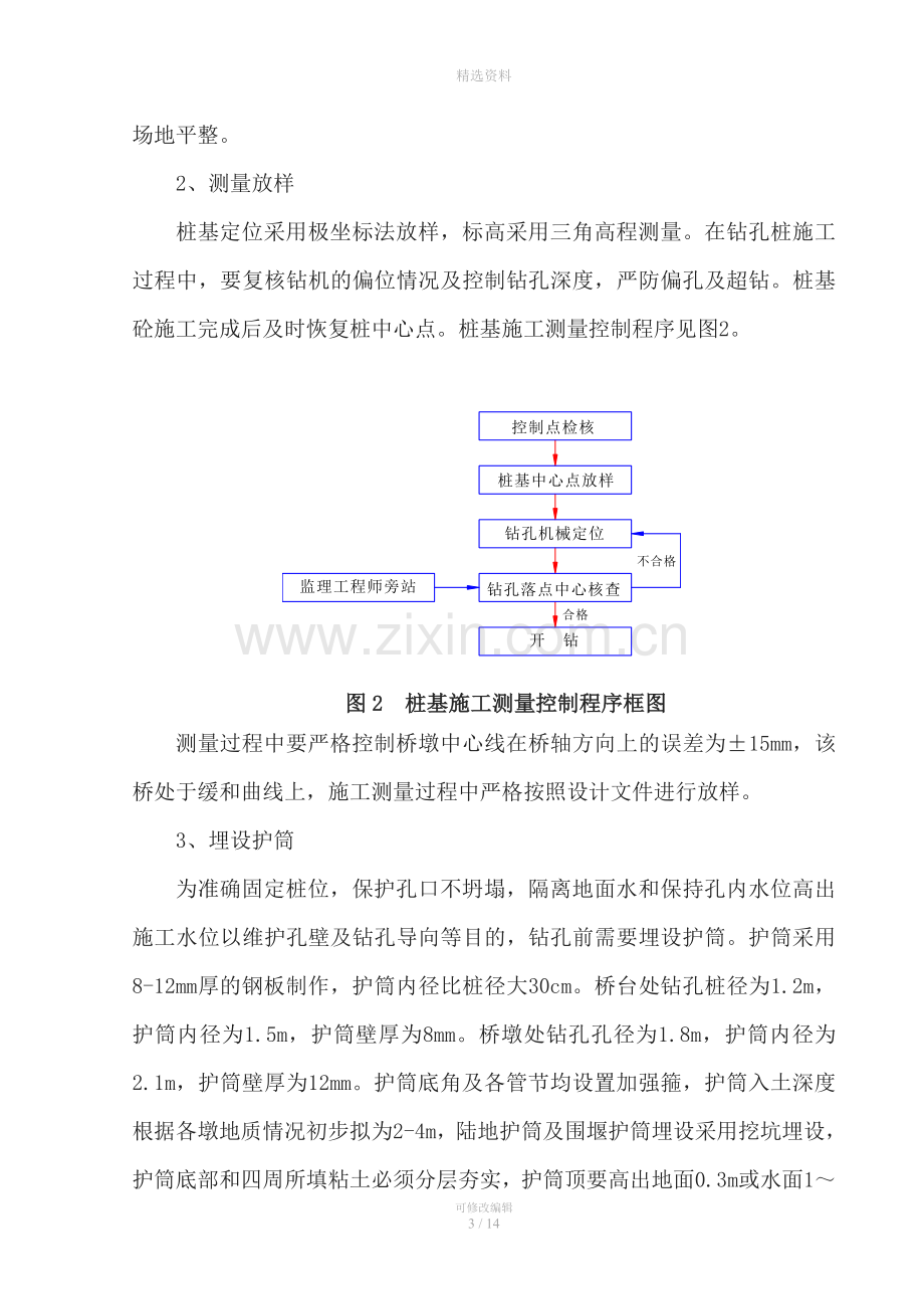 冲击钻孔-桩基施工方案.doc_第3页