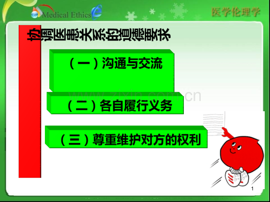 医患关系的道德原则PPT课件.ppt_第1页