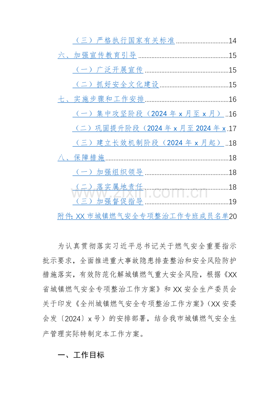 2024年城镇燃气安全专项整治工作方案参考范文.docx_第2页