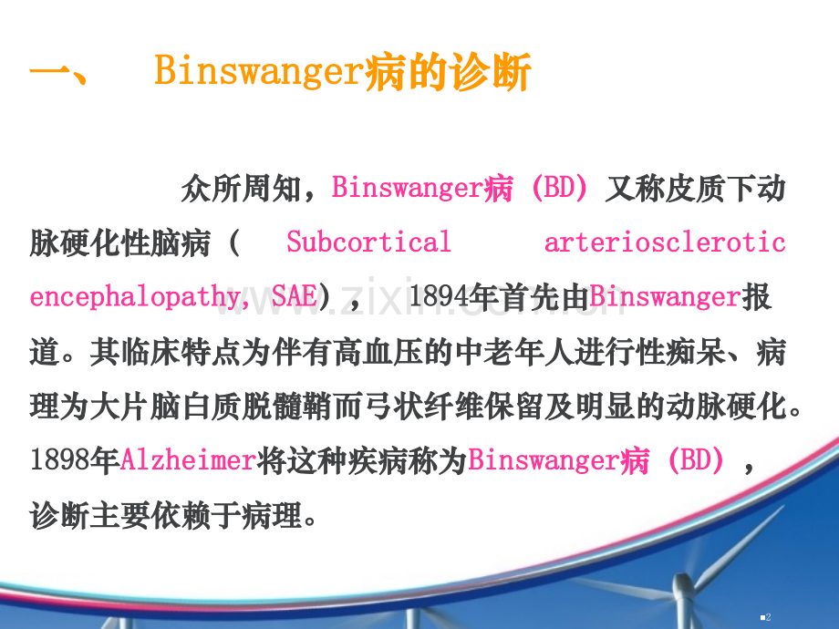 Binswanger脑病与脑白质疏松的鉴别与诊断ppt课件.ppt_第2页