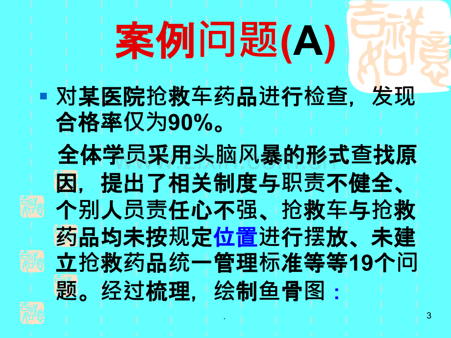 用PDCA提高抢救车药品质量管理.ppt_第3页