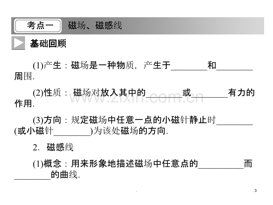 一轮复习磁场-安培力PPT课件.ppt_第3页