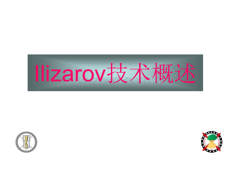 Ilizarov技术概述ppt课件.ppt_第1页