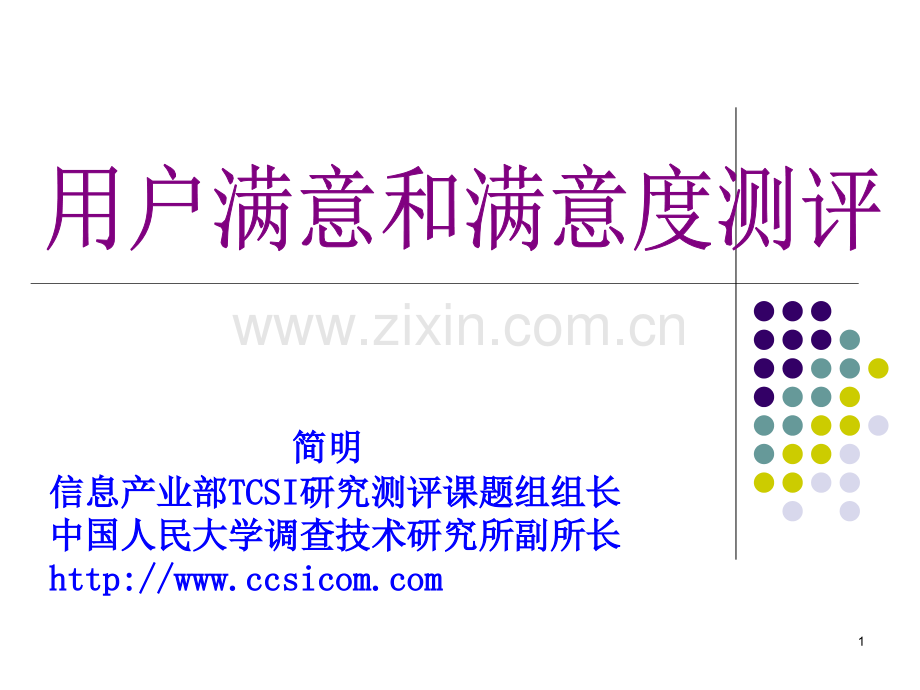 电信企业用户满意度(TCSI).ppt_第1页