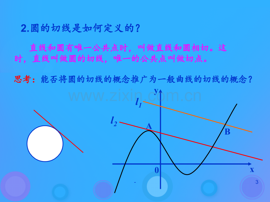 2018年高中数学导数及其应用1.1.3导数的几何意义4新人教B版PPT课件.pptx_第3页