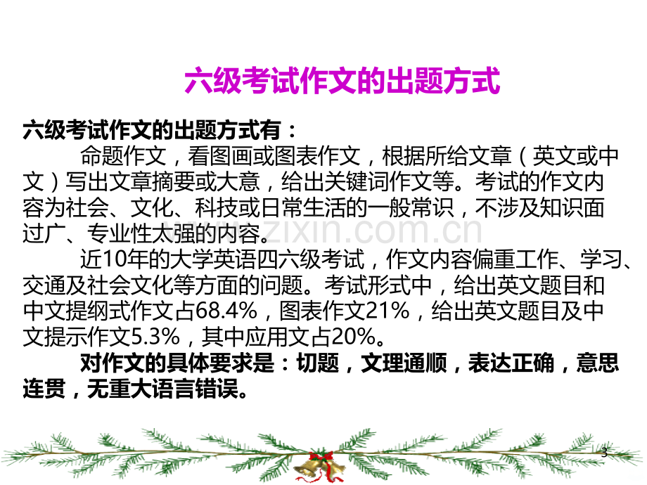 英语六级作文评分标准及写作技巧(讲义)-PPT课件.ppt_第3页