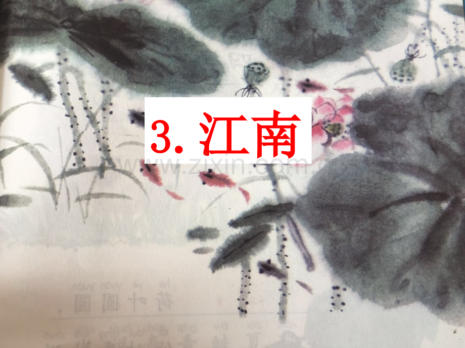 部编《江南》课件14610.ppt_第1页