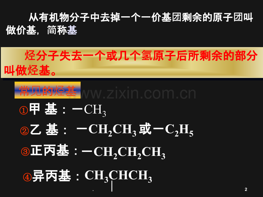 s-有机化合物的命名第二课时PPT课件.ppt_第2页