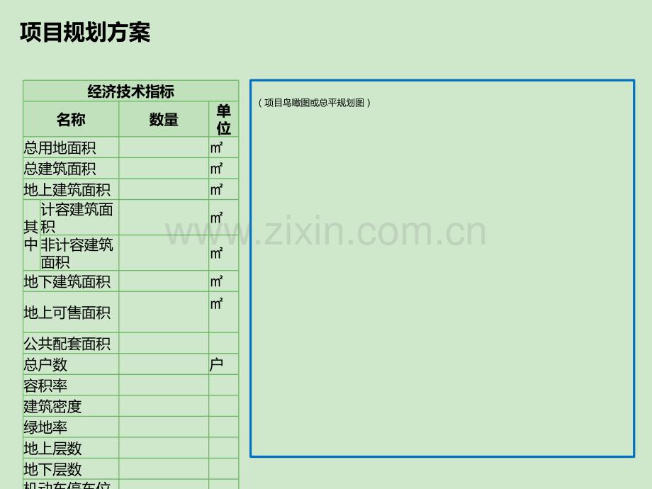 房地产项目经营分析模板.ppt_第3页