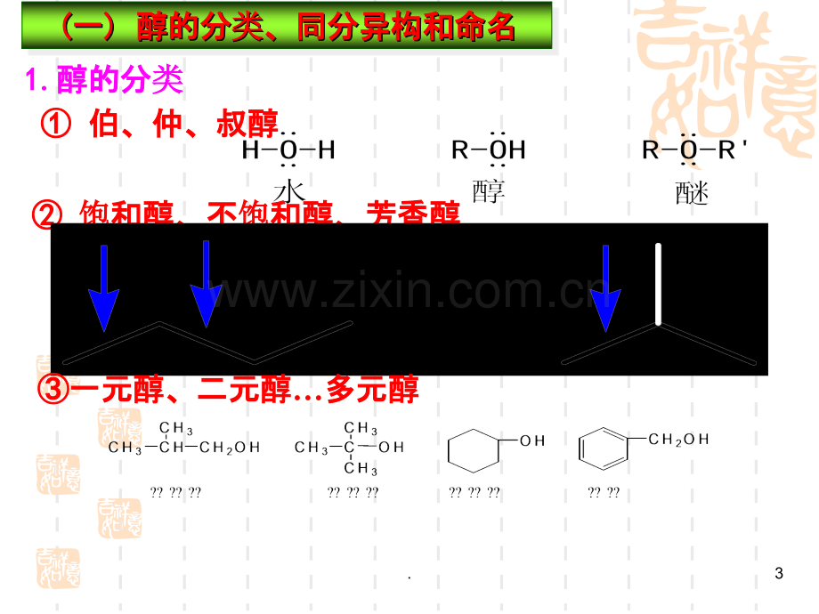 有机化学Chapter醇和醚PPT课件.ppt_第3页