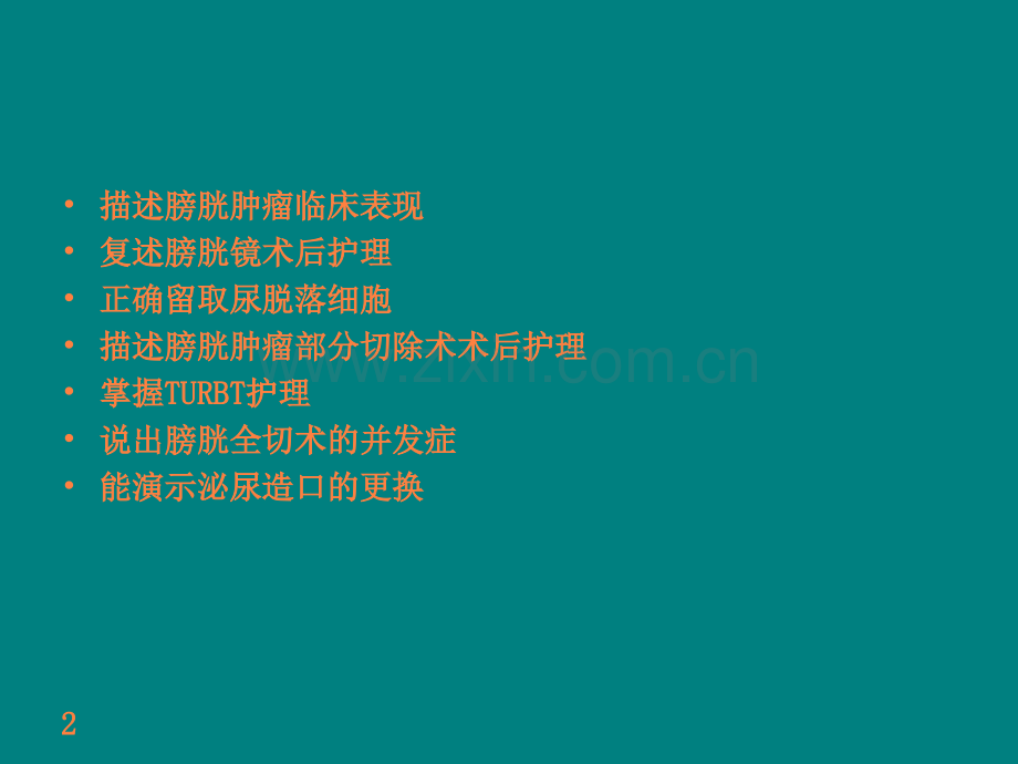 对护生-膀胱肿瘤ppt课件.ppt_第2页