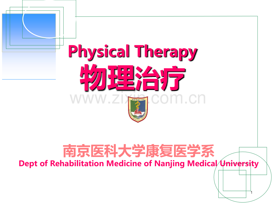 物理治疗学PPT课件.ppt_第1页