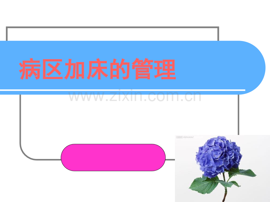 病区加床的管理.ppt_第1页