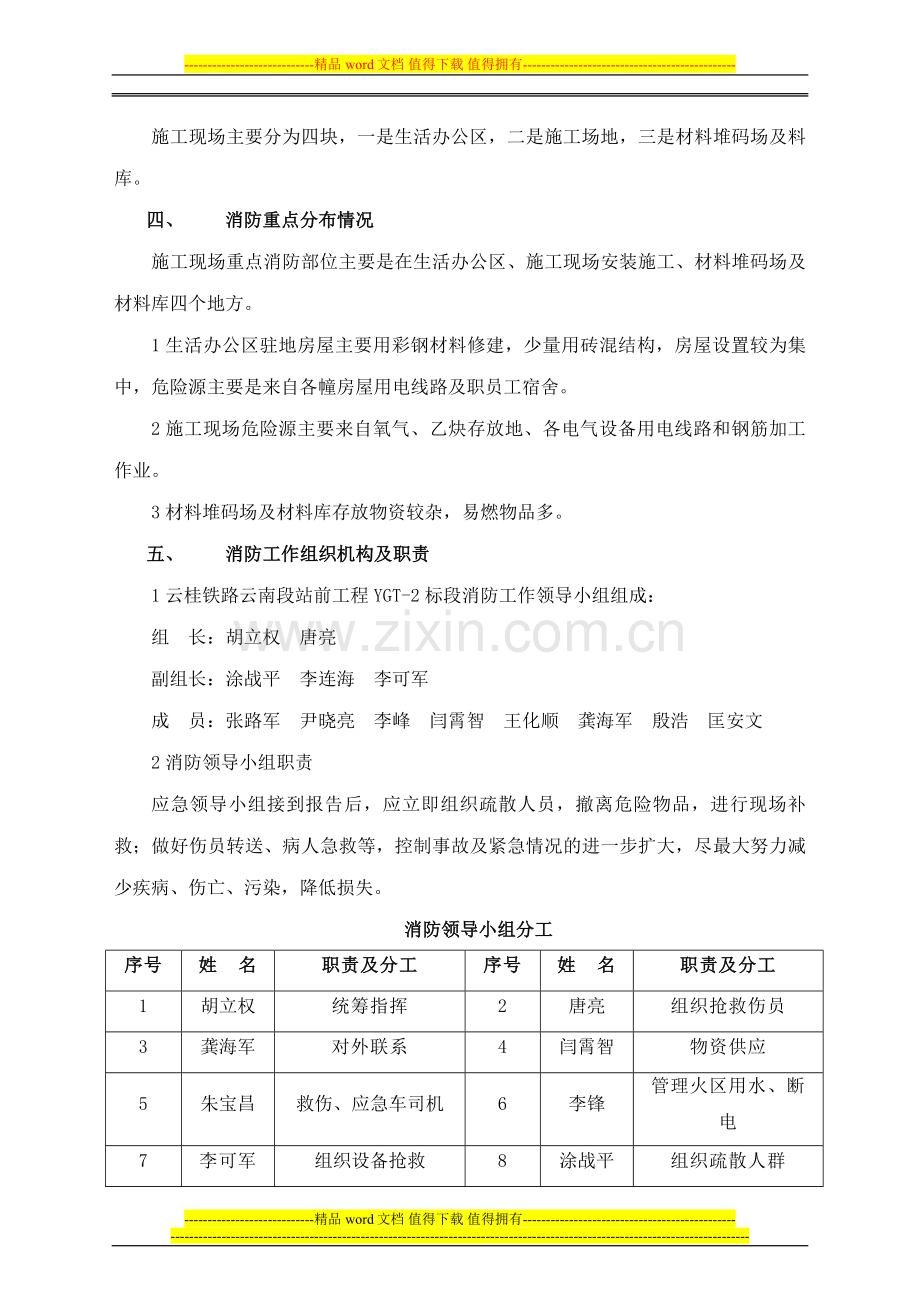 隧道施工消防应急救援预案.doc_第3页