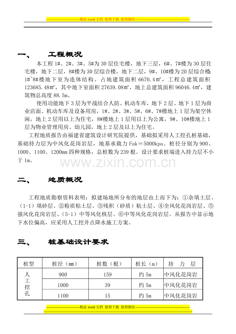 人工挖孔桩降水施工方案.doc_第2页