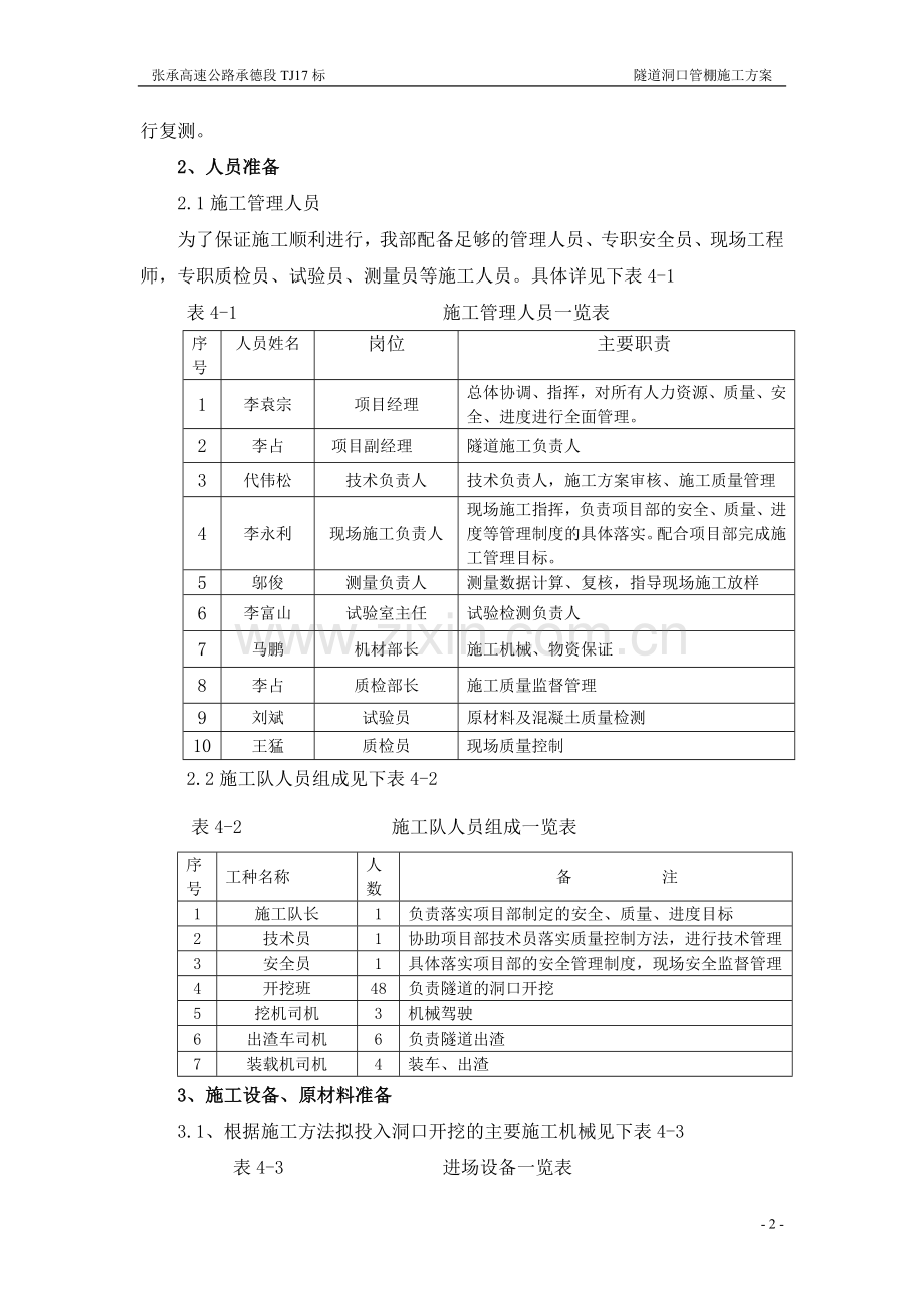 隧道洞口管棚施工方案.doc_第2页