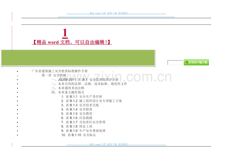 广东省建筑施工安全检查标准操作手册[1].doc_第2页