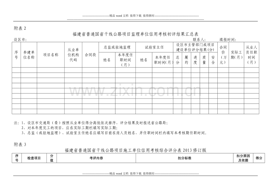 普通公路施工及监理信用考核.doc_第2页