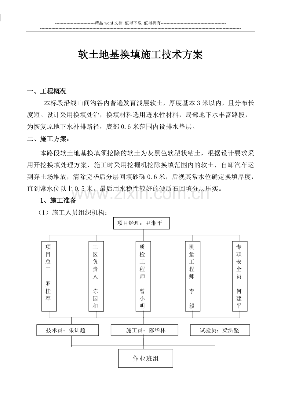 软基处理施工方案.doc_第1页