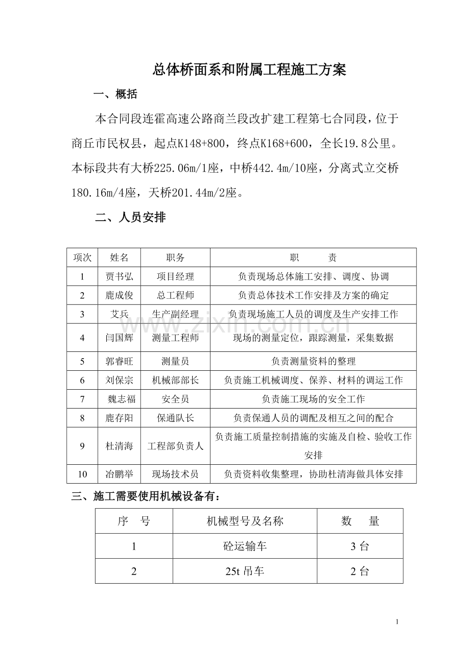 总体桥面系施工方案.doc_第1页