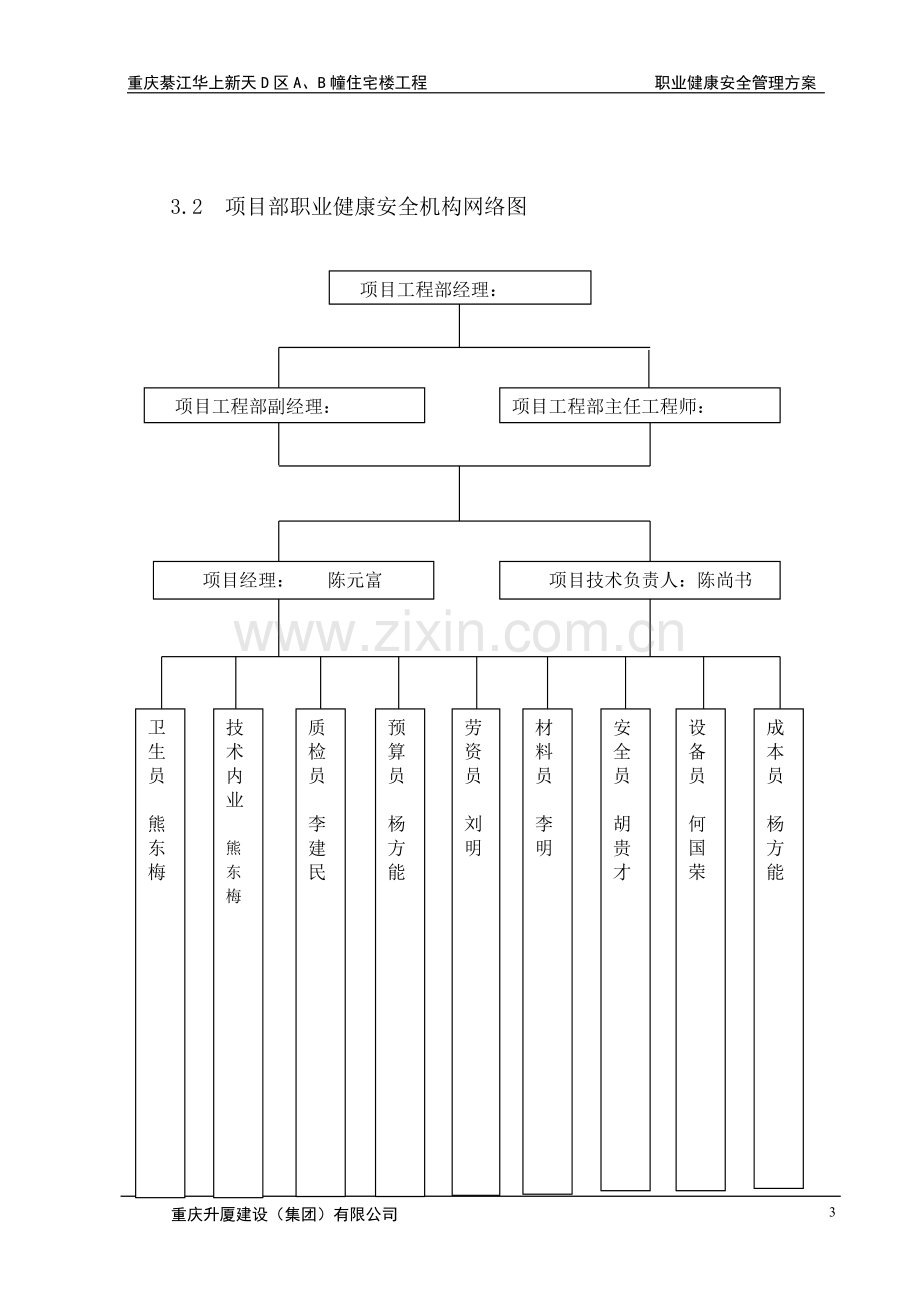 施工现场环境、职业健康、安全方案实例.doc_第3页