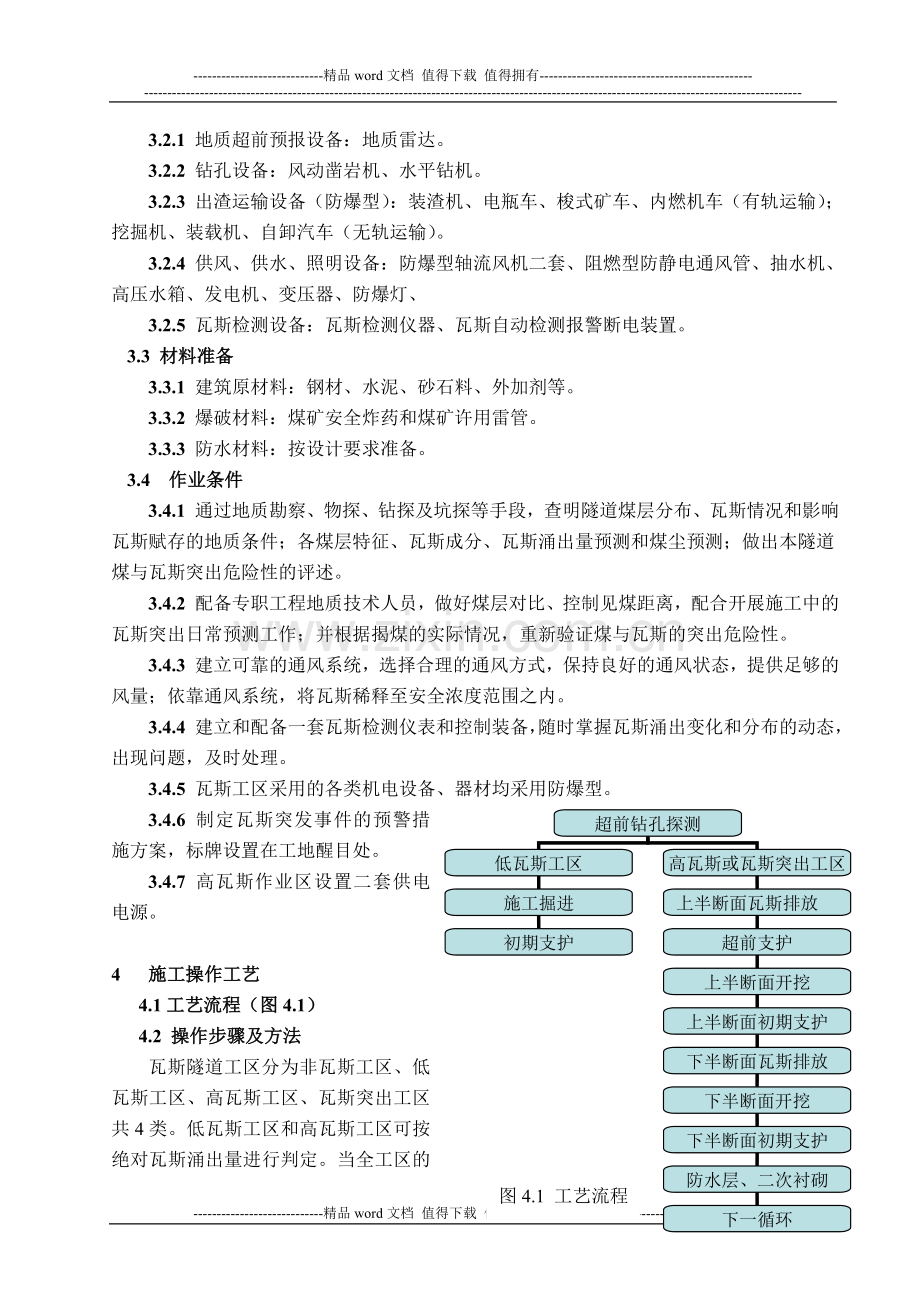 公路瓦斯隧道安全施工工艺标准.doc_第2页