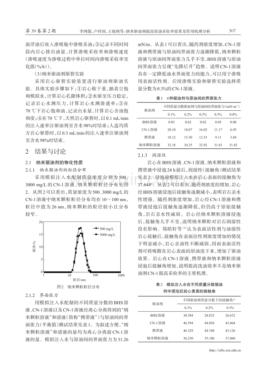 纳米驱油剂提高原油采收率效果及作用机理分析.pdf_第3页