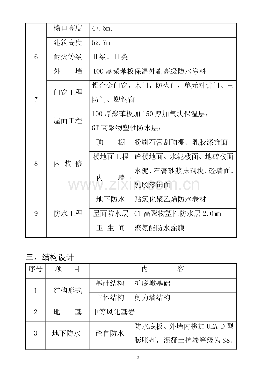 某住宅小区高层住宅楼施工组织设计.doc_第3页